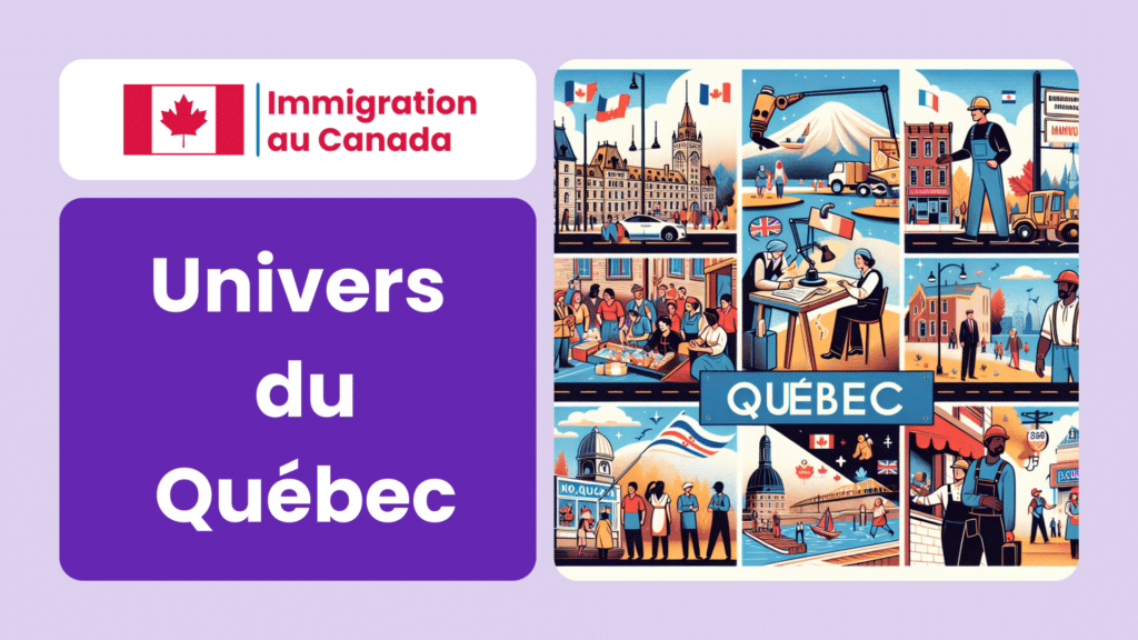 Univers de l immigration et du travail au Québec Pour étrangers