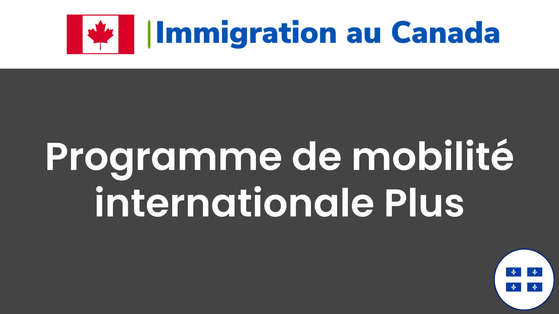 Programme de mobilité internationale Plus