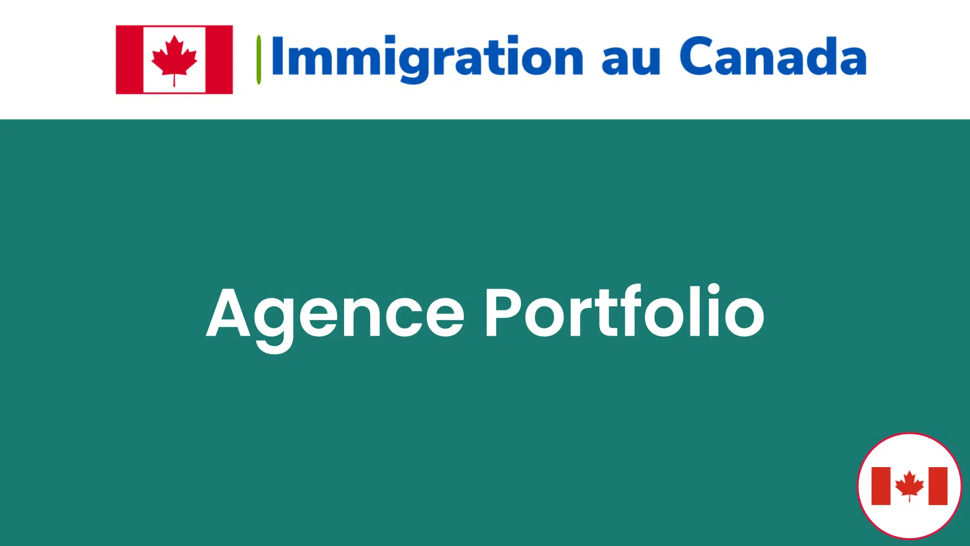 Agence Portfolio