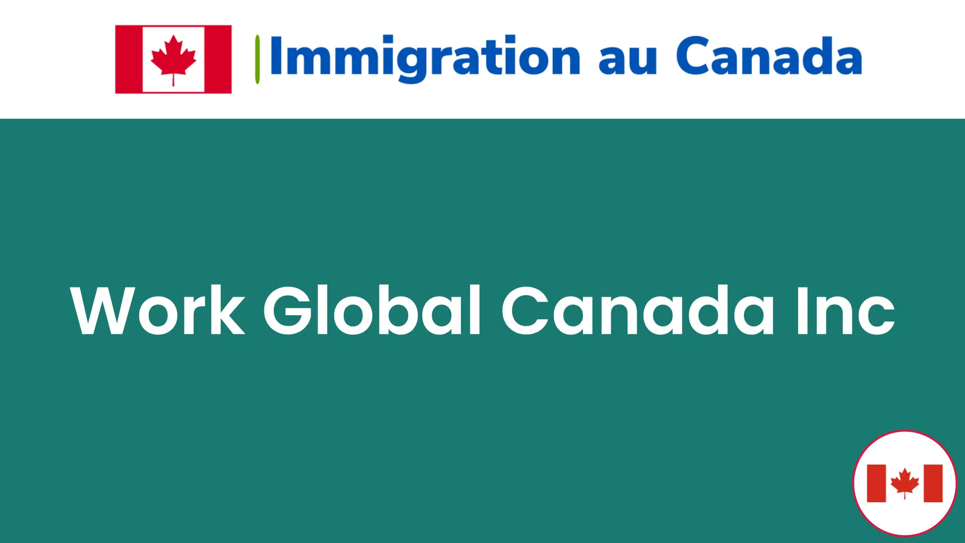 Work Global Canada Inc